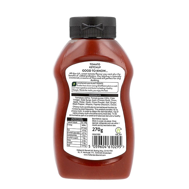 Holland & Barrett Ketchup with Benefits 270g